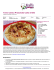 Torta rustica prosciutto cotto e brie