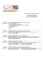 Calendario delle attività dal 14 al 28 Ottobre 2011 Reportage sul