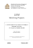 Working Papers - Laboratory of Economics and Management