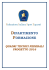 DIPARTIMENTO FORMAZIONE