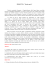 PROGETTO : "On the movie"