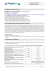 FOGLIO INFORMATIVO DEPOSITO TITOLI