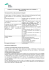 MODULO STANDARD PER LE INFORMAZIONI DA