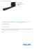 Altoparlante Soundbar con subwoofer wireless a 3.1 canali