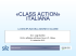 class action» italiana