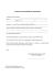 Lettera di Accettazione del tirocinante da parte dell`Istituto ospitante