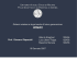La presentazione del progetto - Home Page