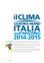 Il clima nell`inverno 2014-2015.