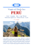 Viaggio nel Mundo Inca