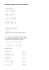 Esercizi di ripasso matematica