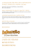 CARTA DE VERANO MENù ESTIVO SUMMER MENU