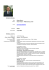 Curriculum vitae