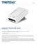 Adattatore AV Powerline 500 a 4 porte