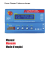 Mode d`emploi Manual Manuale - MRC