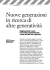 Nuove generazioni in ricerca di altre generativit&agrave;