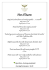 Menu Classico