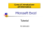 Microsoft Excel