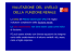 VALUTAZIONE DEL LIVELLO DELLA FUNZIONE RENALE