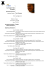 Curriculum - Comune di Bondeno