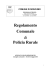 Regolamento POLIZIA RURALE