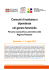 Consumi di sostanze e dipendenze nel genere femminile Percorso