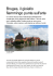 Bruges, il gioiello fiammingo punta sull`arte