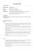 Curriculum Vitae - Comune di Allumiere