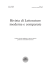 Rivista di Letterature moderne e comparate Rivista di Letterature