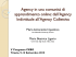 Agency in una comunità di apprendimento online