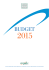 Budget 2015