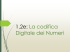 1.2e - La Codifica dei Numeri - Home page istituzione trasparente