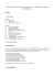 Carta dei servizi