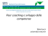 Peer coaching e sviluppo delle competenze - SFP