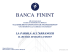 Il ruolo di Banca Finint - Camera di Commercio di Modena