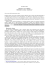 Giuseppe Longo1 Simmetrie e caso in biologia. Riflettendo