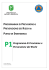 P1 Programma di Previsione e Prevenzione dei Rischi
