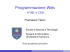 Programmazione Web [.1cm]
