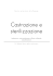 Castrazione, sterilizzazione e altre alternative