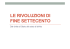 15 - RIVOLUZIONE AMERICANA.pptx - Sezione di Storia del diritto