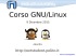 Slide proiettate a lezione