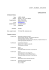 formato europeo per il curriculum vitae