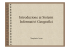 Introduzione ai Sistemi Informativi Geografici