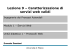 Lezione 9 – Caratterizzazione di servizi web validi