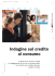 Indagine sul credito al consumo