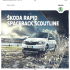 škoda rapid spaceback scoutline škoda rapid