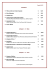 Menu Ristorante