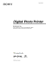 Digital Photo Printer