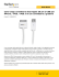Cavo lungo connettore dock Apple 30 pin a USB per iPhone / iPod
