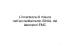 L`incertezza di misura nell`accreditamento SINAL dei laboratori EMC
