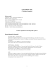 Curriculum Professionale
